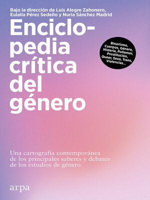 cover image of Enciclopedia crítica del género